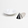 CERAMIC Arte Salt Set (2 White Octagonal Salt Plates, Octagonal