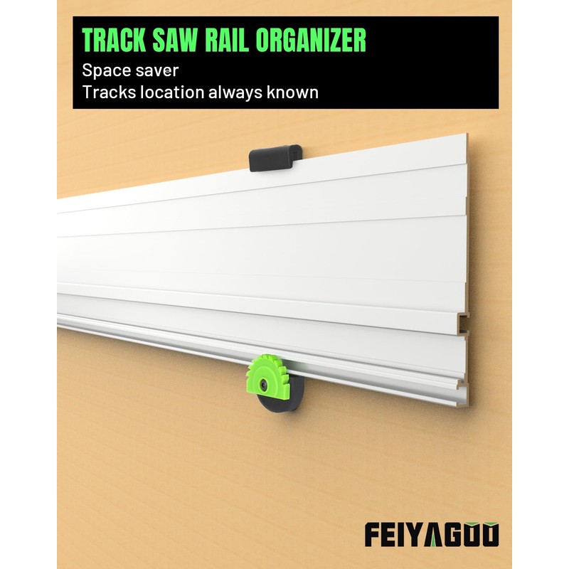 Track Rack for Guide Rail, Guide Rail Holders, Track Saw