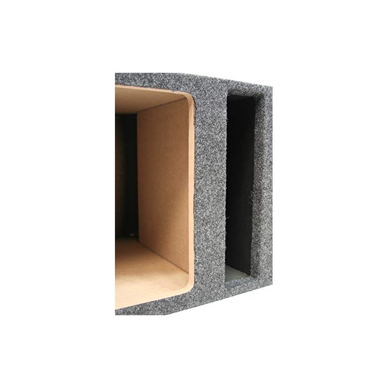 American Sound Connection Car Audio Dual 12" Vented Square Sub