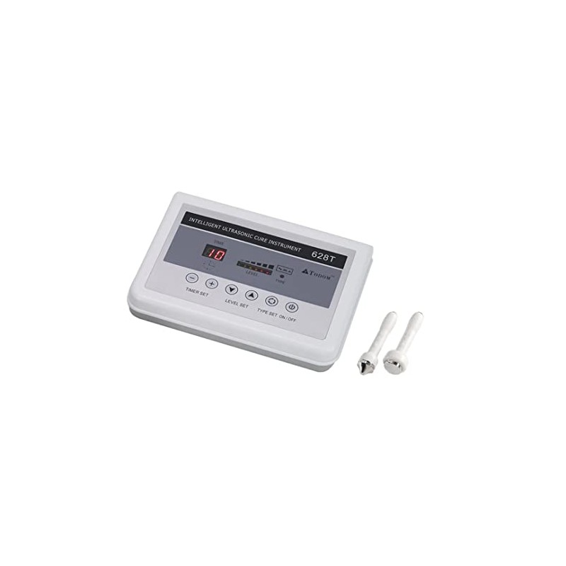 Ultrasonido Corporal y Facial 1MHz 628T 2 Cabezales