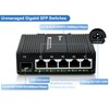 Atroodac Mini 6 Port Gigabit Unmanaged Ethernet Switch with 5