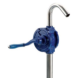 GPI 129003-1, RP-5 Rotary Hand Pump, Up to 8 Gal/90 Revolutions, Metal Spout, Three Piece Suction Pipe