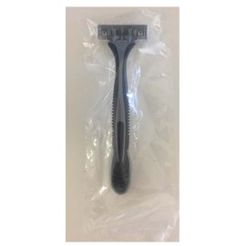 Club Classic Individually Wrapped Pivot Triple Blade Razor - Black/Grey (144)