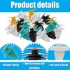 60 PCS Car Panel Clips, Four Sizes Ranging from 8mm
