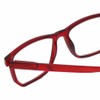 Calabria R861 Reading Glasses +3.00 Red Crystal Mens Womens Designer