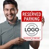 Reserved Parking Sign, Custom Parking Signs for Business, Violators Will