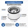 VIOKS Strainer Basket Valve 70 mm with 1 Inch Drain