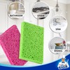 MR.SIGA Scrub Sponges, Non-Scratch Sponges for Dishes, Kitchen Sponge Dish