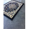 Traditional Doorway Mat Persian Area Rug 330,000 Point Dark Blue
