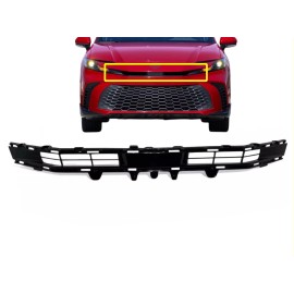 Texas E Parts Fits 2025 Toyota Camry LE SE Grille Front Bumper Upper Grille Gloss Black