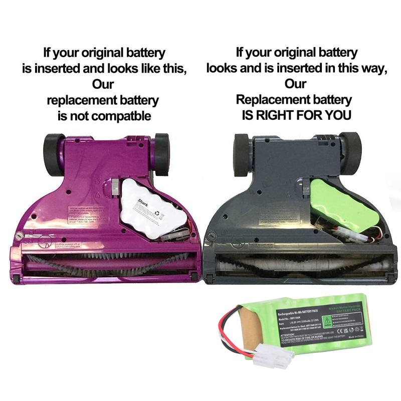 Batmax 10.8V Battery for Shark XBT1106N SV1110 SV1106N SV1110N SV11O6N