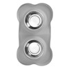Double Pet Bowls Rustproof Stainless Steel Dog Water Food Bowls