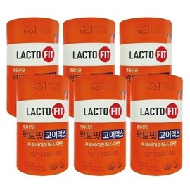 Chong Kun Dang Health Lactopit Core Max Raw Lactic Acid Bacteria 2g 60 sachets 6 cans cz / 종근당건강 락토핏 코어맥스 생유산균 2g60포6통cz