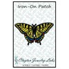 Eastern Swallowtail Butterfly Embroidered Iron-on Patch