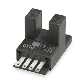 OMRON INDUSTRIAL AUTOMATION EE-SX674 OPTICAL SENSOR TRANSMISSIVE/SLOTTED INTERRUPTER
