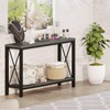 BON AUGURE Console Tables for Living Room, Industrial Couch Table