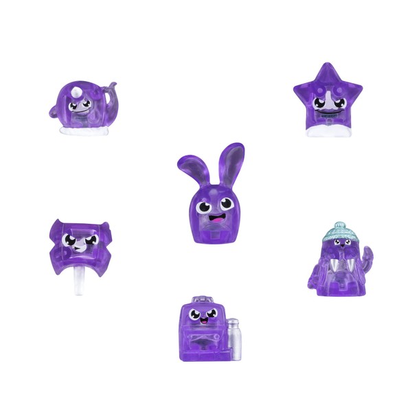 Hanazuki Treasure 6-Pack Purple/Courageous (Collection 1)