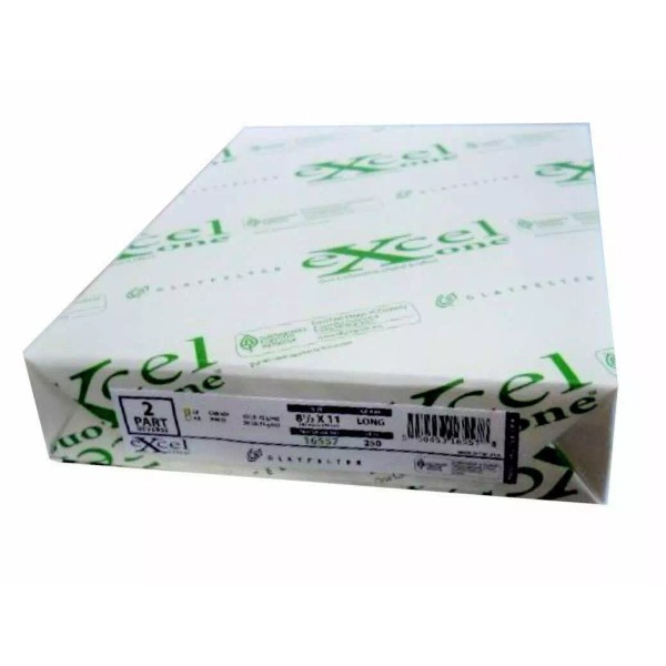 excel one Carbonless Paper 2-part 1 Ream / 500 Sheets