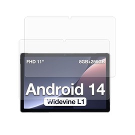 2-Pack for AGM Pad P2 (10,95") Tempered Glass Screen Protector,9H HardnessAnti-Scratch,Sensitive Touch and High Definition.