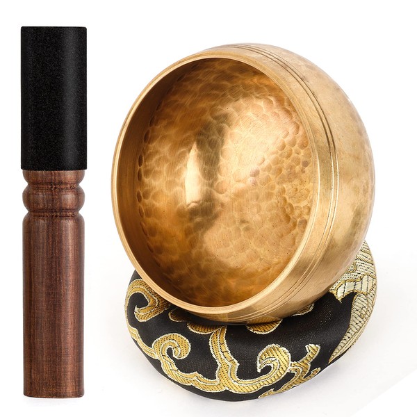 Tibetan Singing Bowl Set - 100% Hand Hammered in Nepal