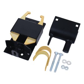 Two Way Lockable Gate Latch, Blue. Perfect for Farms, Pastures, and Ranches. Part Number S16100100 (Big Black 1PACK)