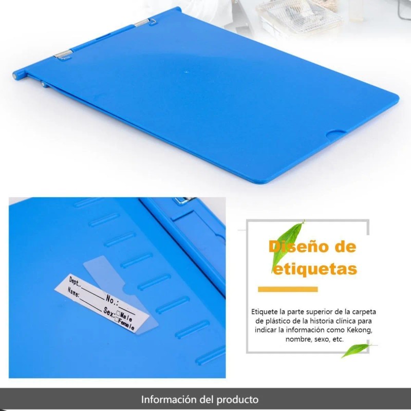 Carpeta Porta Expedientes Clinica 2 Piezas
