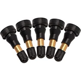 TR600HP High Pressure Valve Stems, Heavy Duty Valve Stems | Brass Rubber Snap-in Tire Valve Stem