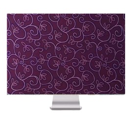 ALHBEJT Monitor Dust Cover 26, 27, 28,29 inch Anti-Static Dustproof Protective Cover for LCD/LED/HD Panel Case Computer Sleeve Compatible with 26-29 inch PC, Desktop and TV (Purple,26-29inch)