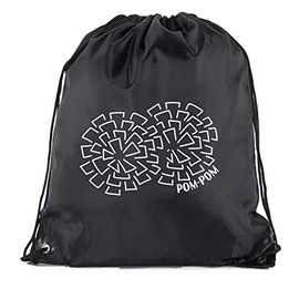 Mato & Hash Cheer Bags, Pom Pom and Cheerleader drawstring Backpacks, Cheerleader Team bags