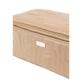 nascita Women's Cosmetic Bag 25925850-NA03, Beige, One Size, beige, Classic