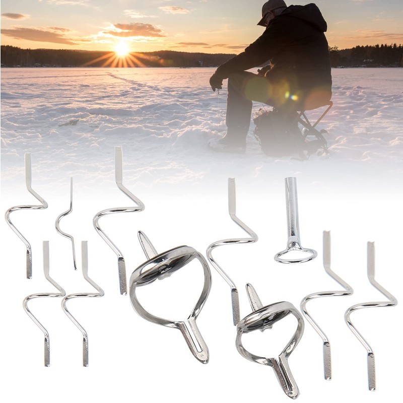 SALUTUY Guide Ferrules Rod, Fly Fishing Guide Stainless Steel with
