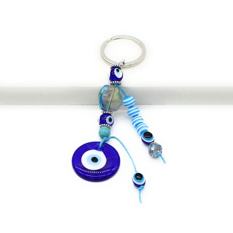 Jasimkiss Evil Eye Keychains Hamsa Hand keychains Protection Good Luck