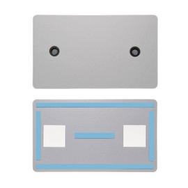 TEICO Single part Germany cover plate car 2-line licence plate holder