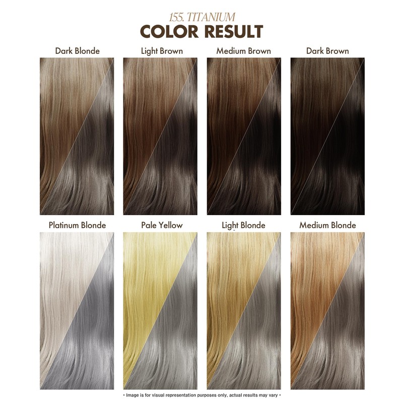 Adore Semi Permanent Hair Color (155 Titanium) | Vegan &