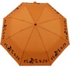 Doppler Mini Pocket Umbrella Open-Close Automatic Cats, orange