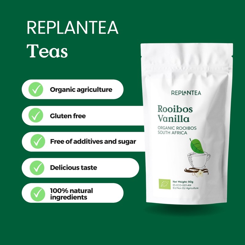 Rooibos Vanilla Tea Organic 90g (45 Cups) | Premium Loose