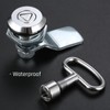 Hicello 25mm Triangle Tubular Cam Lock, Cabinet Door Lock Electric