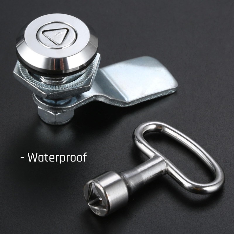 Hicello 25mm Triangle Tubular Cam Lock, Cabinet Door Lock Electric