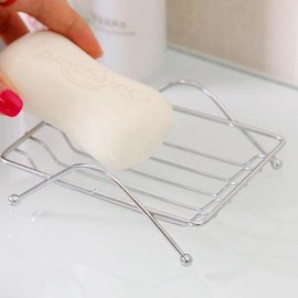 Stainless steel soap holder (square) Stainless steel soap Holder (square) 5ea