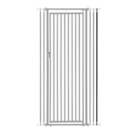 Cat Safety Gate Extra Bar in White