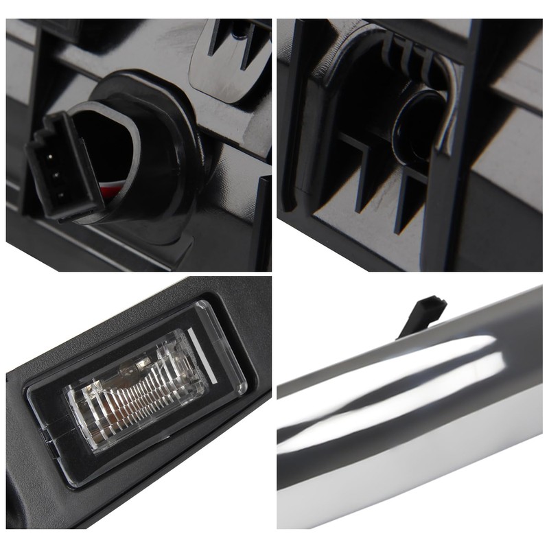 DOCAS Rear Trunk Hatch Handle with Lamp,Tailgate Trim Lid Trunk
