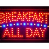 ADV PRO led139-r Breakfast All Day Led Neon Sign WhiteBoard