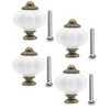 FUXXER® Antique Furniture Handles Drawer Knobs Bronze Brass Set of