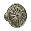 TOVOT 10PCS 1.38" Antique Dresser Drawer Knobs Bronze Cabinet Door