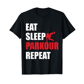 Parkour Shoes Freerunning Equipment Obstacle Course Traceurs T-Shirt
