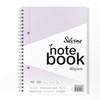 Silvine A5 Blue Paper Dyslexia Notebook | 100 Wirebound Pages,
