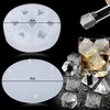 Juome Dice Shaped Ice Cube Mold for Whisky, DND Dice