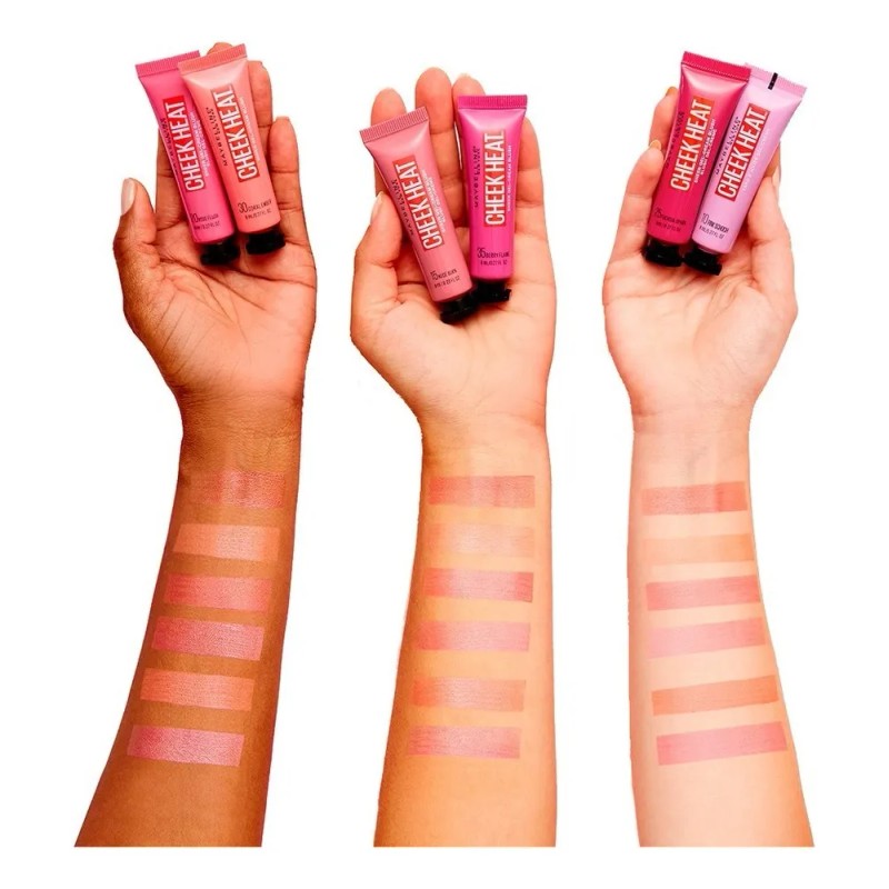 Rubor Cheek Heat Berry Flame 35 Maybelline Ny