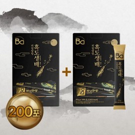 리얼당당 2박스  흑도생배 (15 g x 100포 x 2박스) 총 200포 Real Dangdang 2 Boxes Black Date Heungdo (15 g x 100 packs x 2 boxes) Total 200 packs
