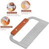 Crinkle Cutters, Stainless Steel Vegetable Soap Molds Cutter Wavy Slicer